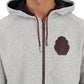 Gray Cotton Sweater Pants Tracksuit