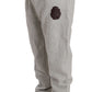 Gray Cotton Sweater Pants Tracksuit
