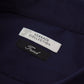 Elegant Dark Blue Cotton Blend Dress Shirt