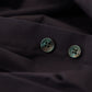 Elegant Dark Blue Cotton Blend Dress Shirt
