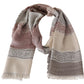 Elegant Wool Scarf with Signature Pattern