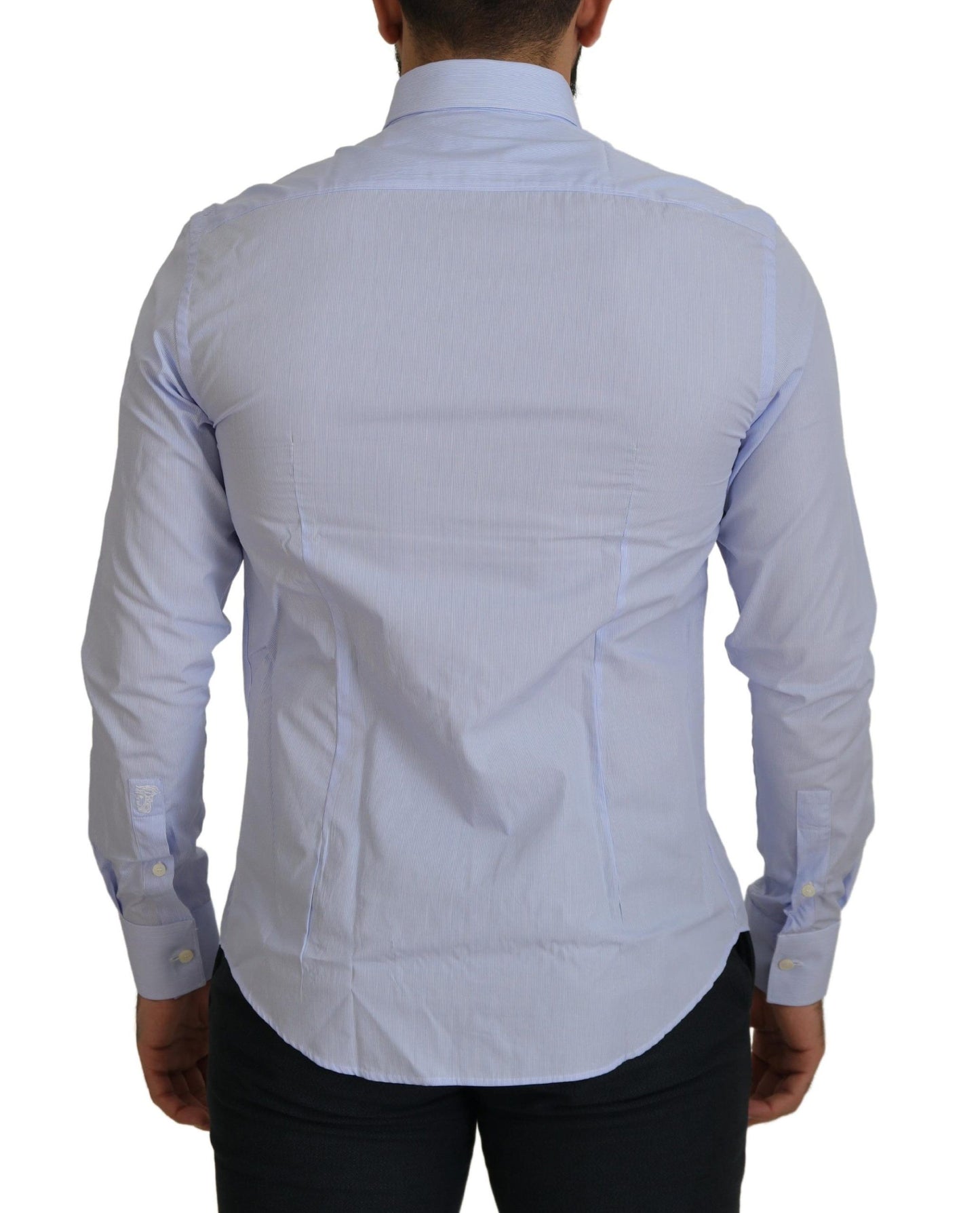 Elegant Light Blue Dress Shirt