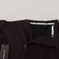 Brown Cotton Chino Men Pants