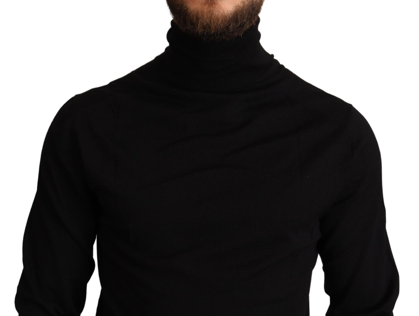 Elegant Turtleneck Wool Pullover Sweater