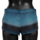 Blue Ombre Shorts Beachwear Bikini Swimsuit