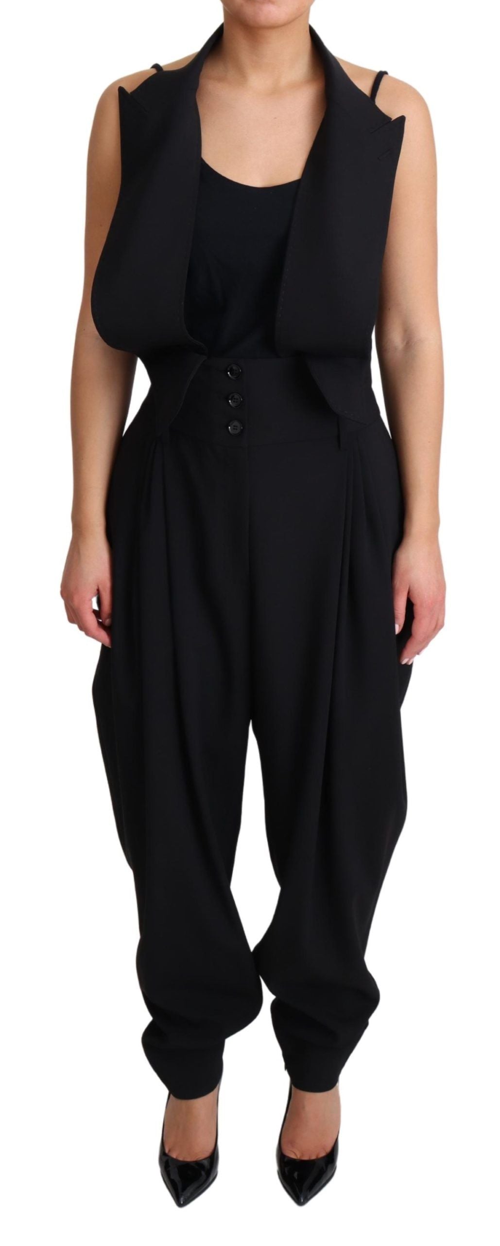 Elegant High Waist Stretch Dress Pants