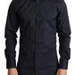 Svelte Dark Blue Dress Shirt