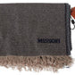 Luxury Cashmere Scarf with Signature Pattern