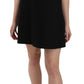 Sleeveless Crystal Embellished Wool Dress