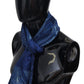 Floral Wool Scarf with Fringes