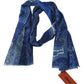 Floral Wool Scarf with Fringes