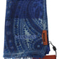 Floral Wool Scarf with Fringes