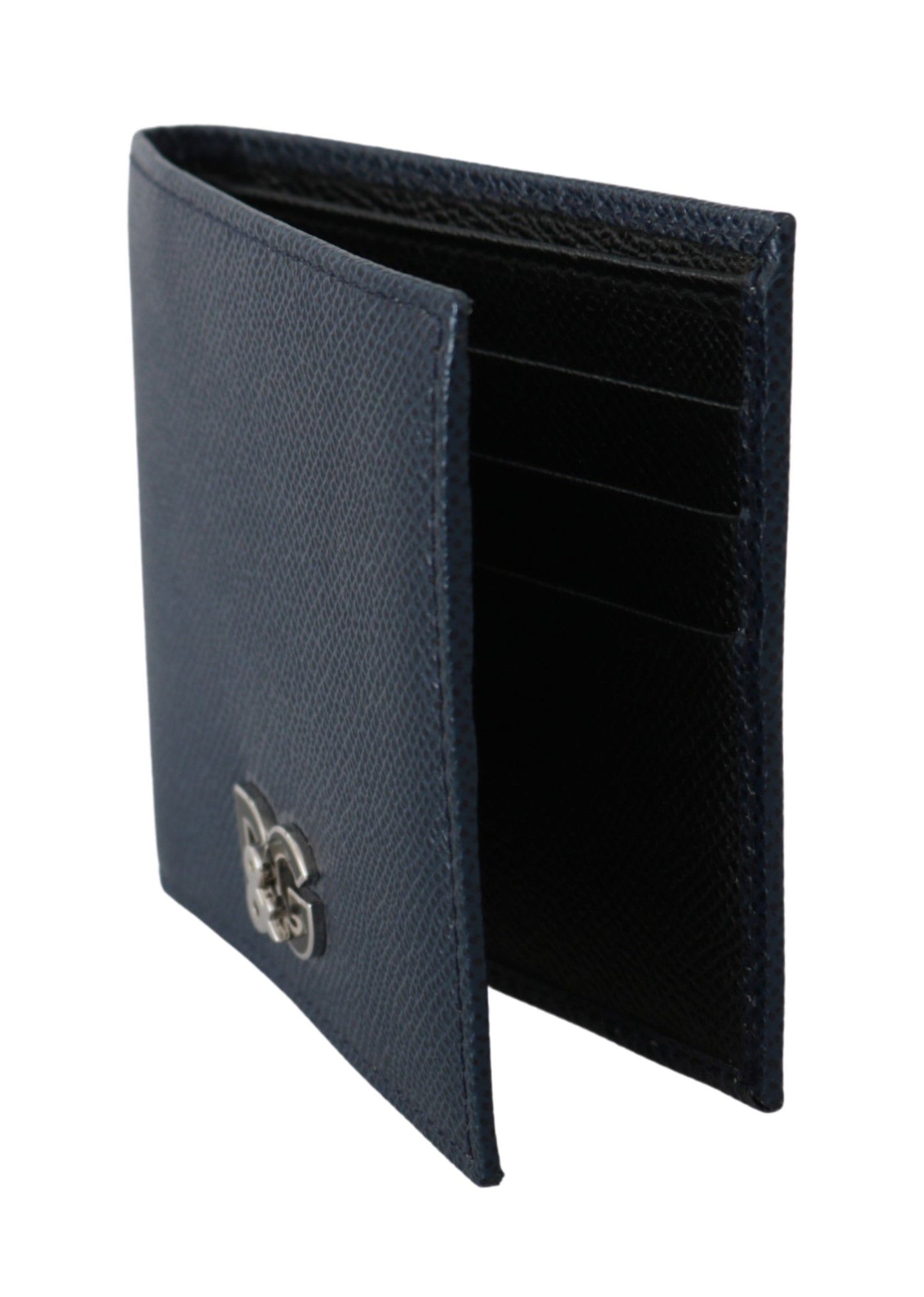 Stunning Blue Bifold Leather Wallet