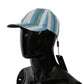 Multicolor Stripes Baseball Cotton Cap