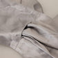 Metallic Silver Silk Stretch Belt