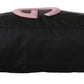 Elegant Black Nylon Shoulder Tote