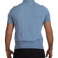 Elegant Light Blue Polo T-Shirt