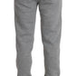 Elegant Gray Grigio Designer Sweatsuit