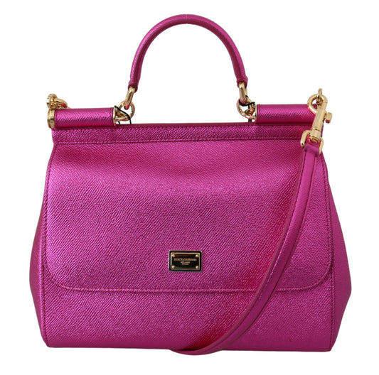 Elegant Pink Sicily Shoulder Bag