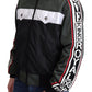 Multicolor Zip-Up Bomber Jacket