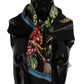Elegant Multicolor Silk Square Scarf