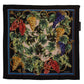 Elegant Multicolor Silk Square Scarf