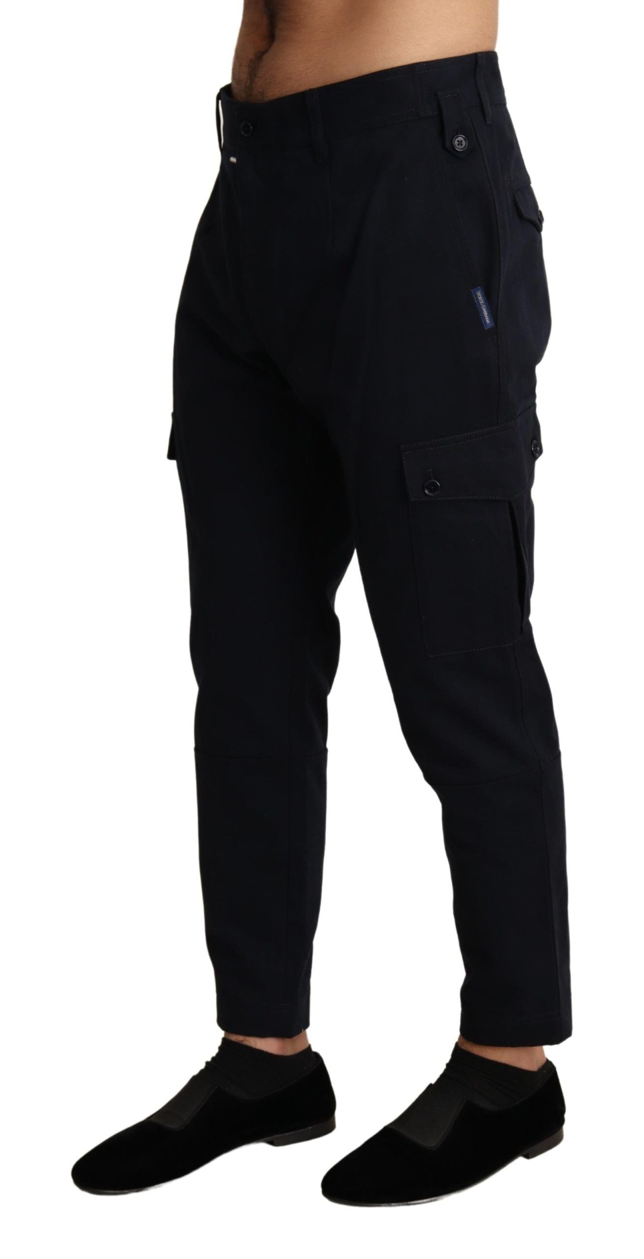 Stylish Cargo Pants in Rich Blue