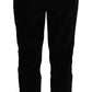 Elegant High Waisted Tapered Pants