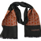 Multicolor Wool Blend Scarf with Fringes