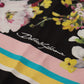 Elegant Multicolor Silk Square Scarf