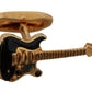 Elegant Gold Tone Brass Cufflinks