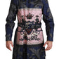 Royal Crown Silk Trenchcoat Jacket