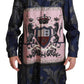 Royal Crown Silk Trenchcoat Jacket