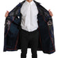 Royal Crown Silk Trenchcoat Jacket