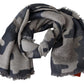 Multicolor Camouflage Wool Scarf Unisex