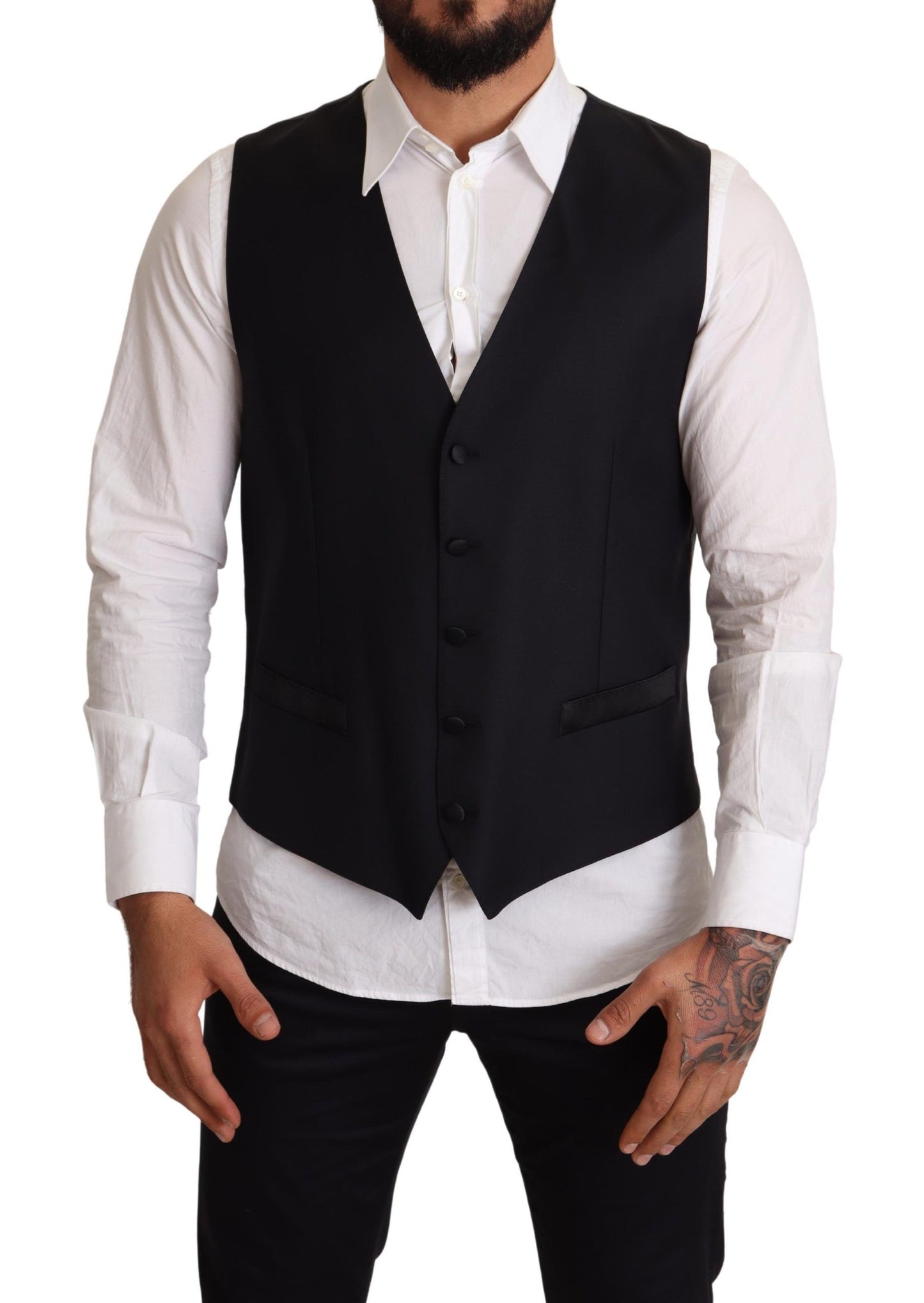 Sapphire Martini Slim Fit Blazer & Vest Ensemble