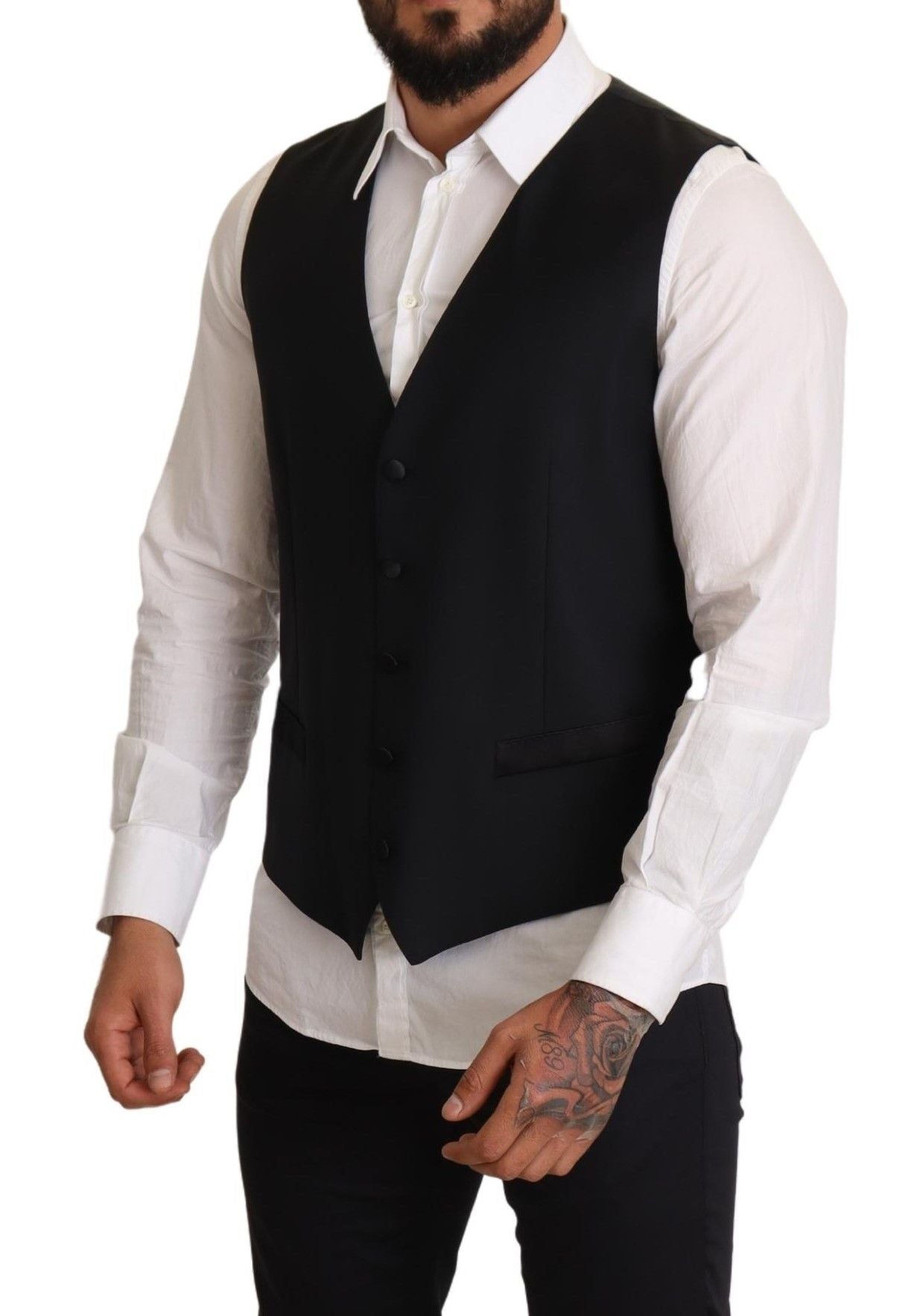 Sapphire Martini Slim Fit Blazer & Vest Ensemble