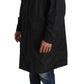 Elegant Reversible Hooded Raincoat