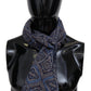 Chic Multicolor Wool Scarf with Signature Design