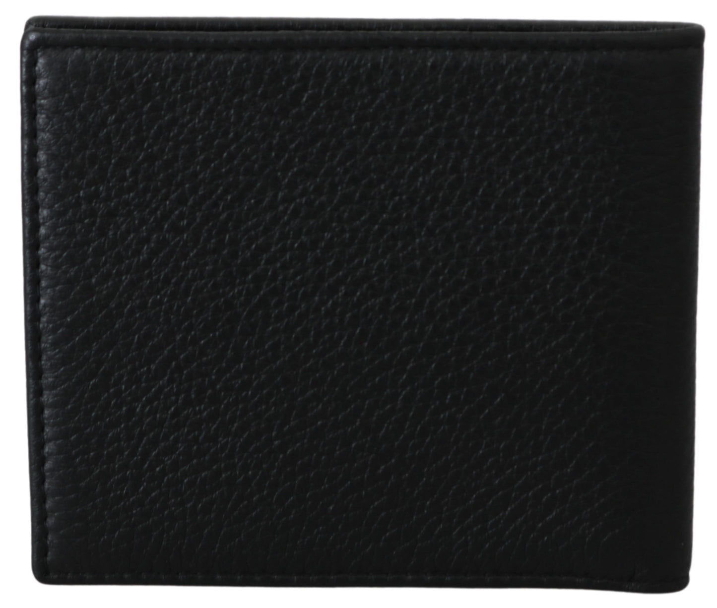 Elegant Black Leather Bifold Wallet