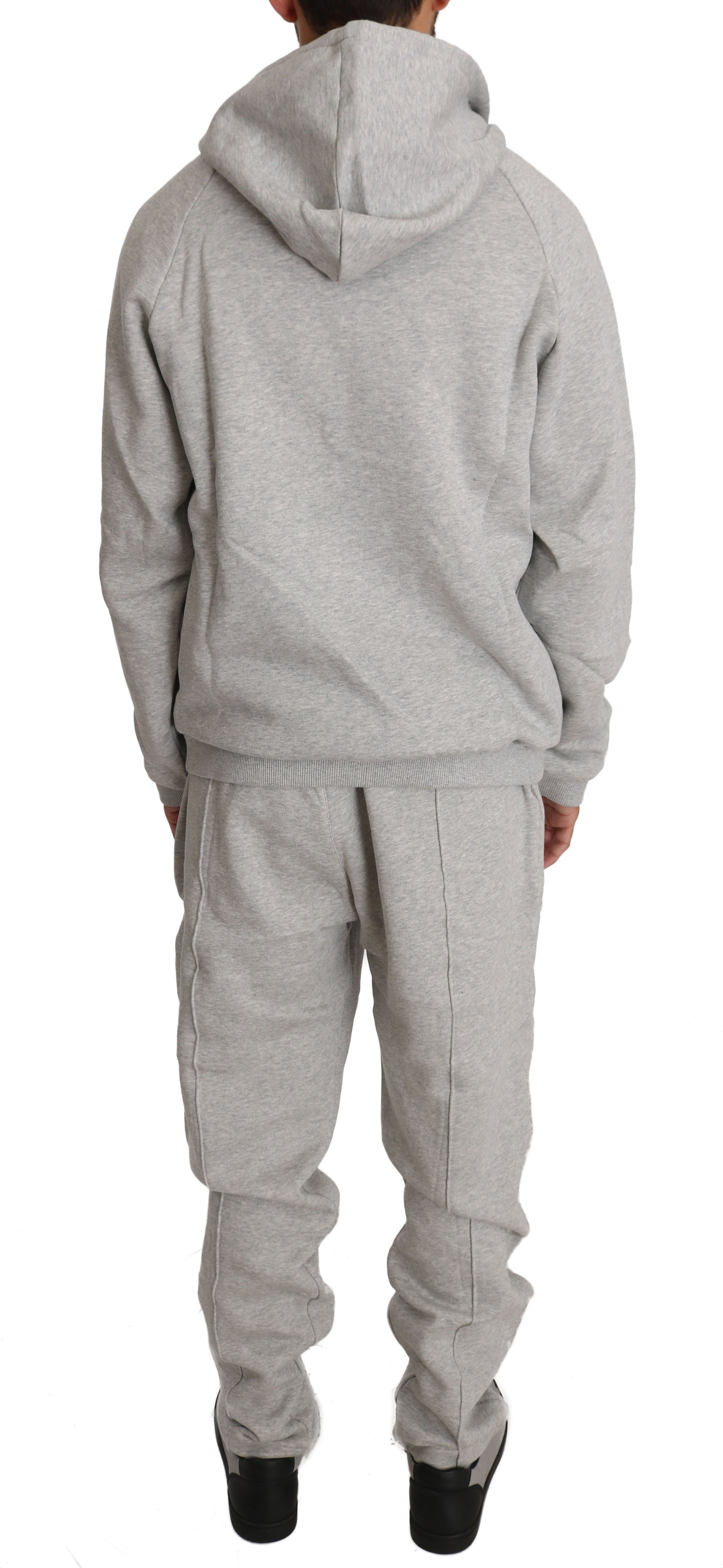 Opulent Italian Cotton Sweatsuit Set