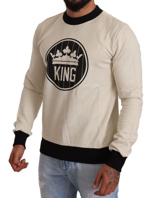 Royal Crown Pullover Crewneck Sweater