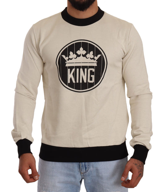 Royal Crown Pullover Crewneck Sweater