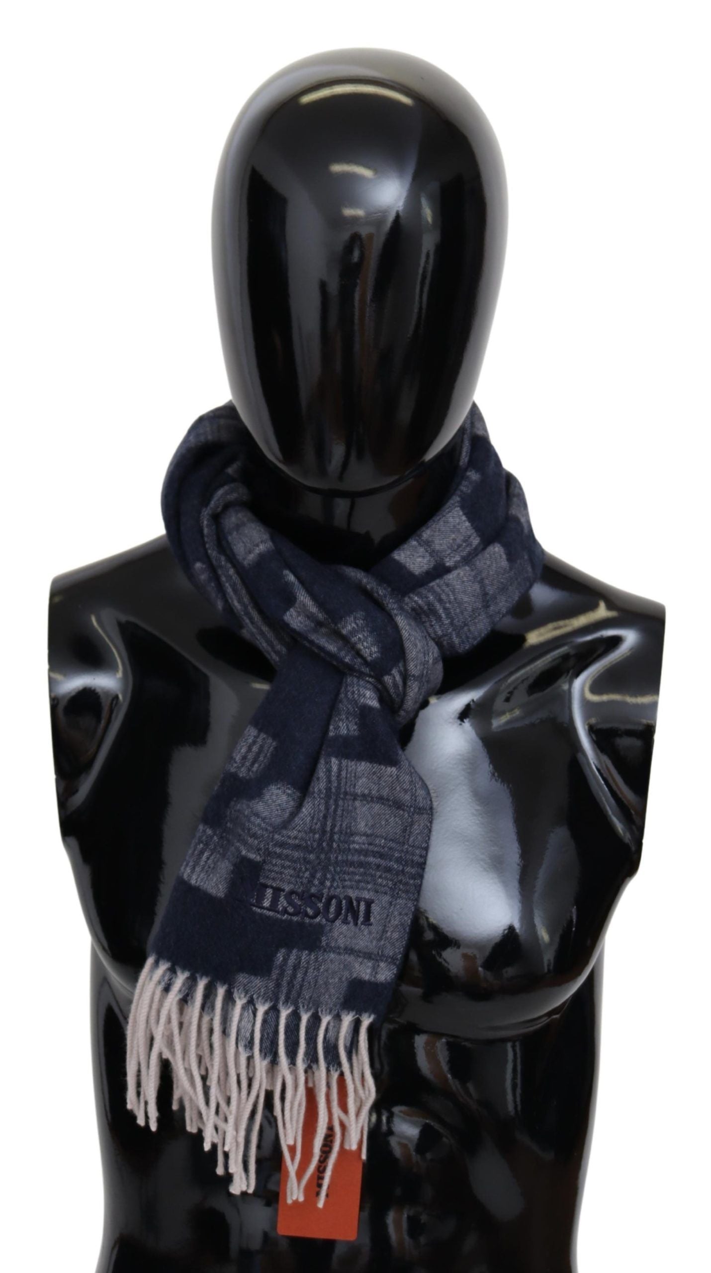 Elegant Cashmere Patterned Unisex Scarf