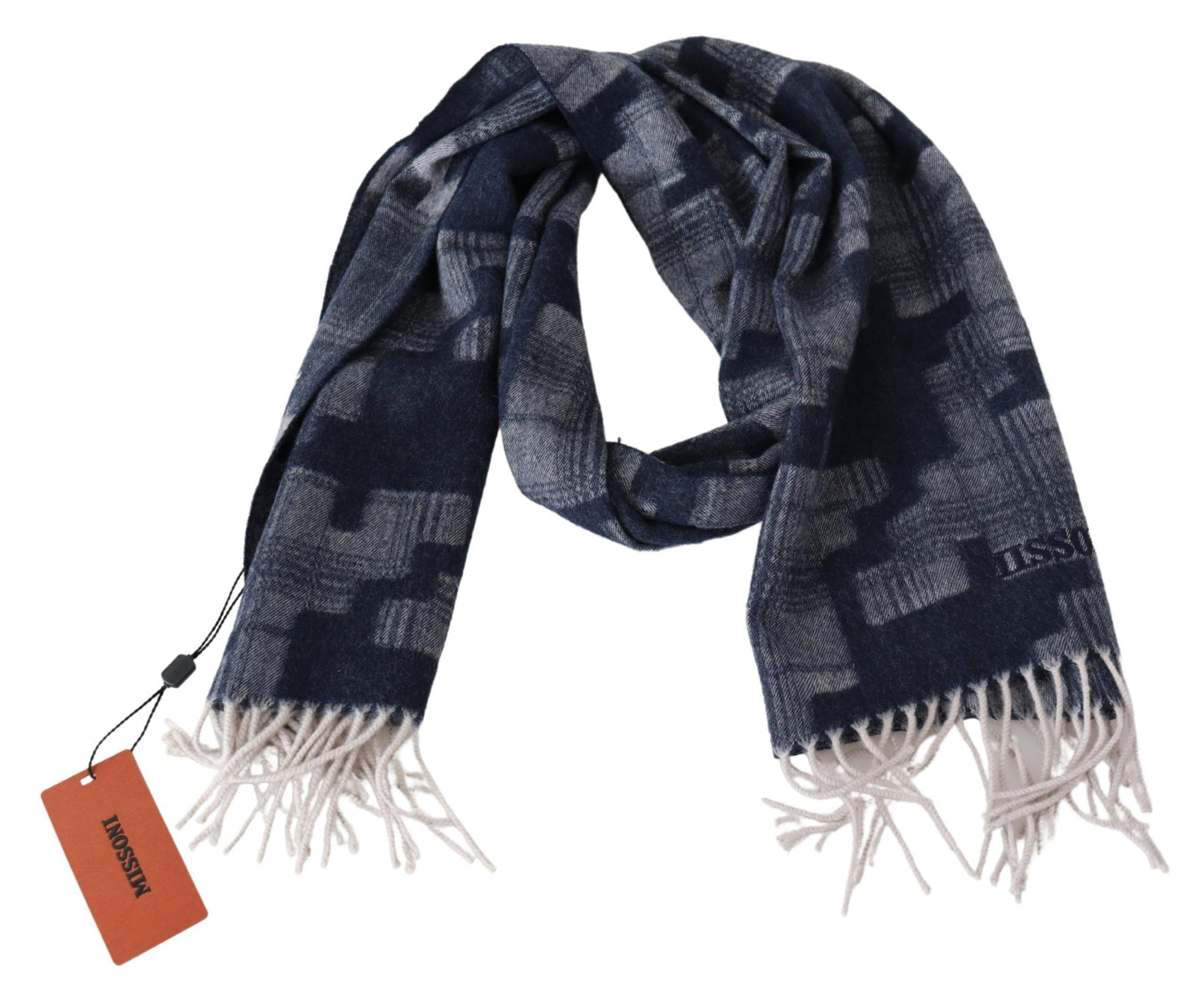 Elegant Cashmere Patterned Unisex Scarf