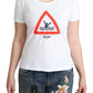 Chic Triangle Graphic Cotton Tee