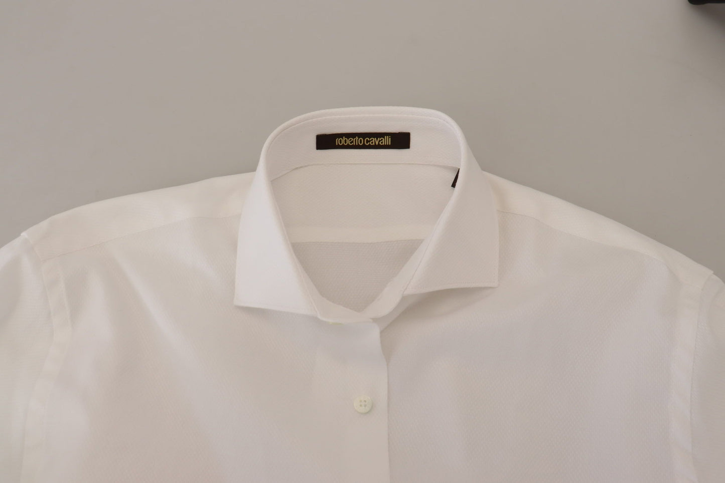 Elegant White Formal Dress Shirt