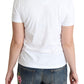 Chic Triangle Graphic Cotton Tee