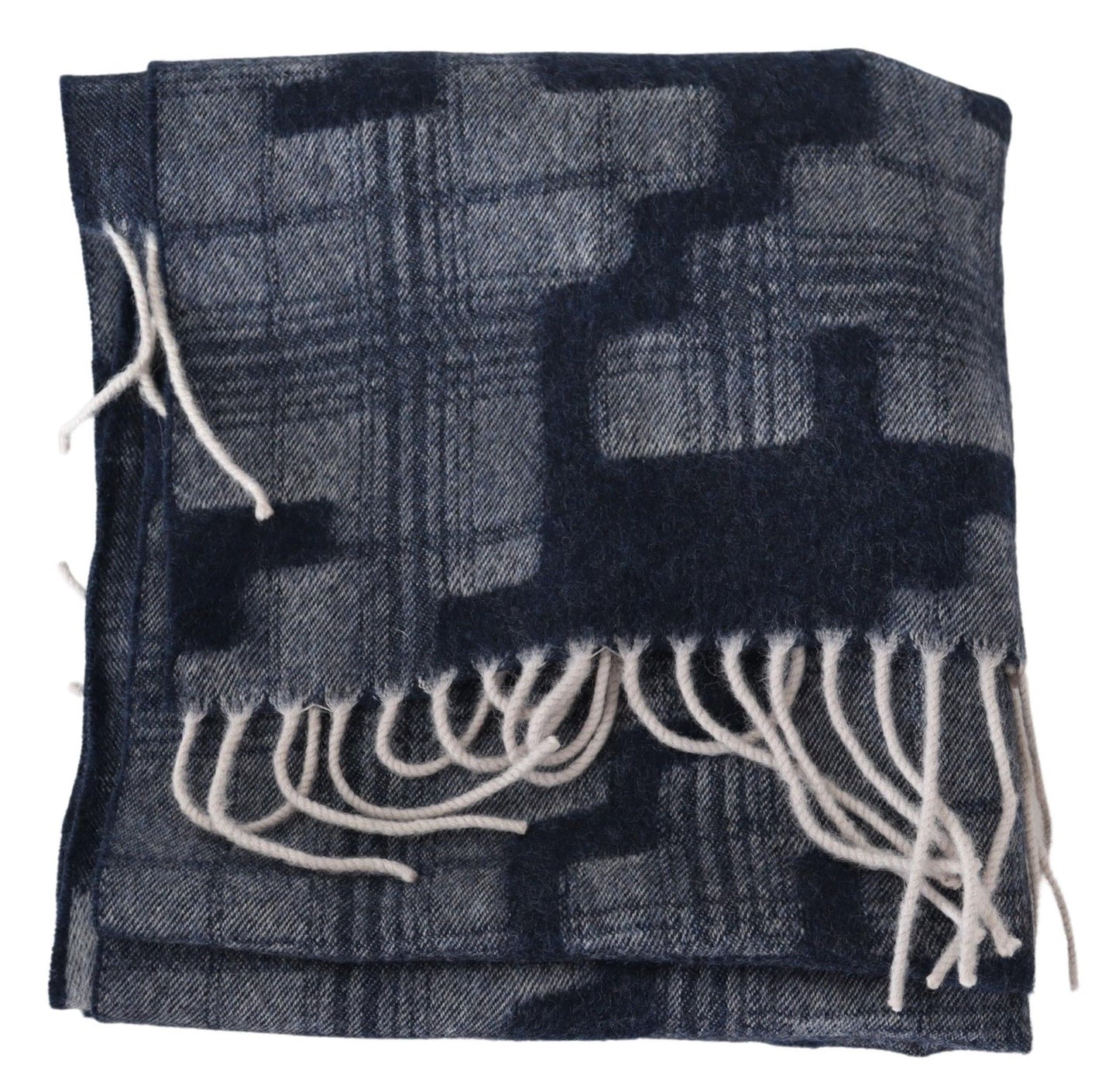 Elegant Cashmere Patterned Unisex Scarf