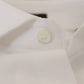 Elegant White Formal Dress Shirt